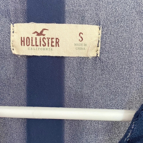 Hollister Blue Sheer Tank Top size small - Picture 6 of 9